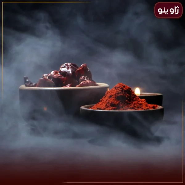 فلفل قرمز عنابی