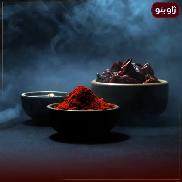 فلفل قرمز عنابی